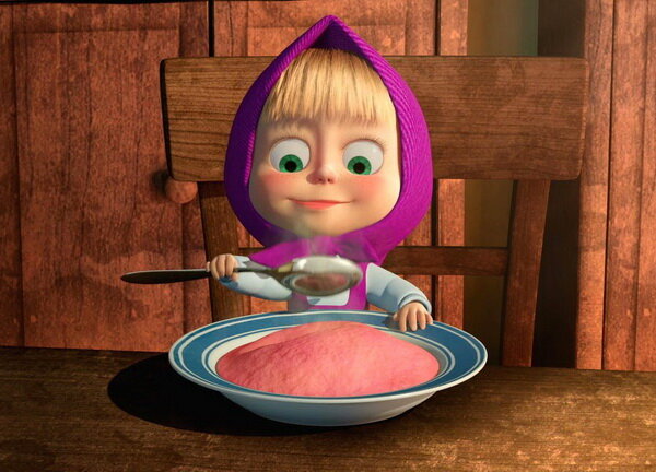 Кадр из мультфильма «Маша плюс каша», использовано в качестве иллюстрации. Источник: Яндекс Картинки