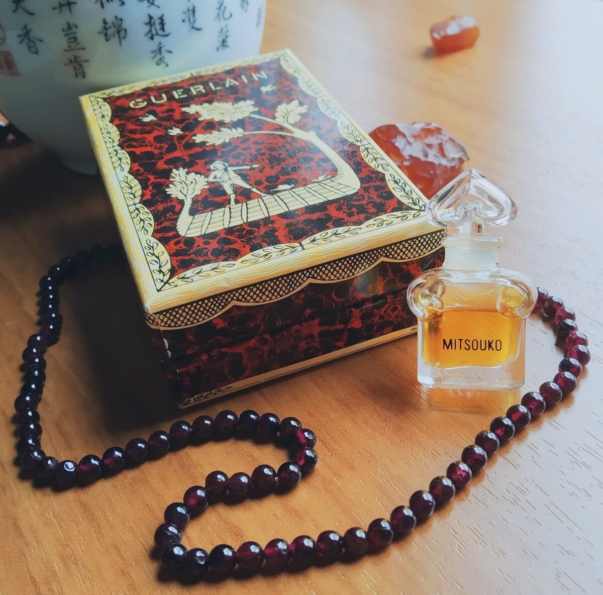 Винтажная миниатюра Mitsouko Guelain