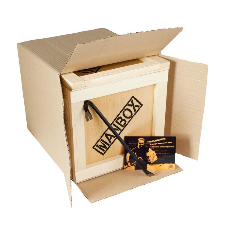 Коробки для подарков Manbox: брутальны, удобны и чертовски полезны!