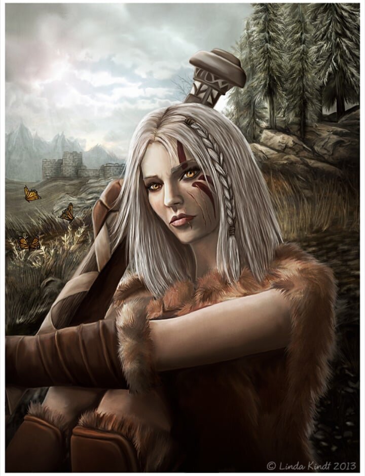 Скайрим. Нордка. 