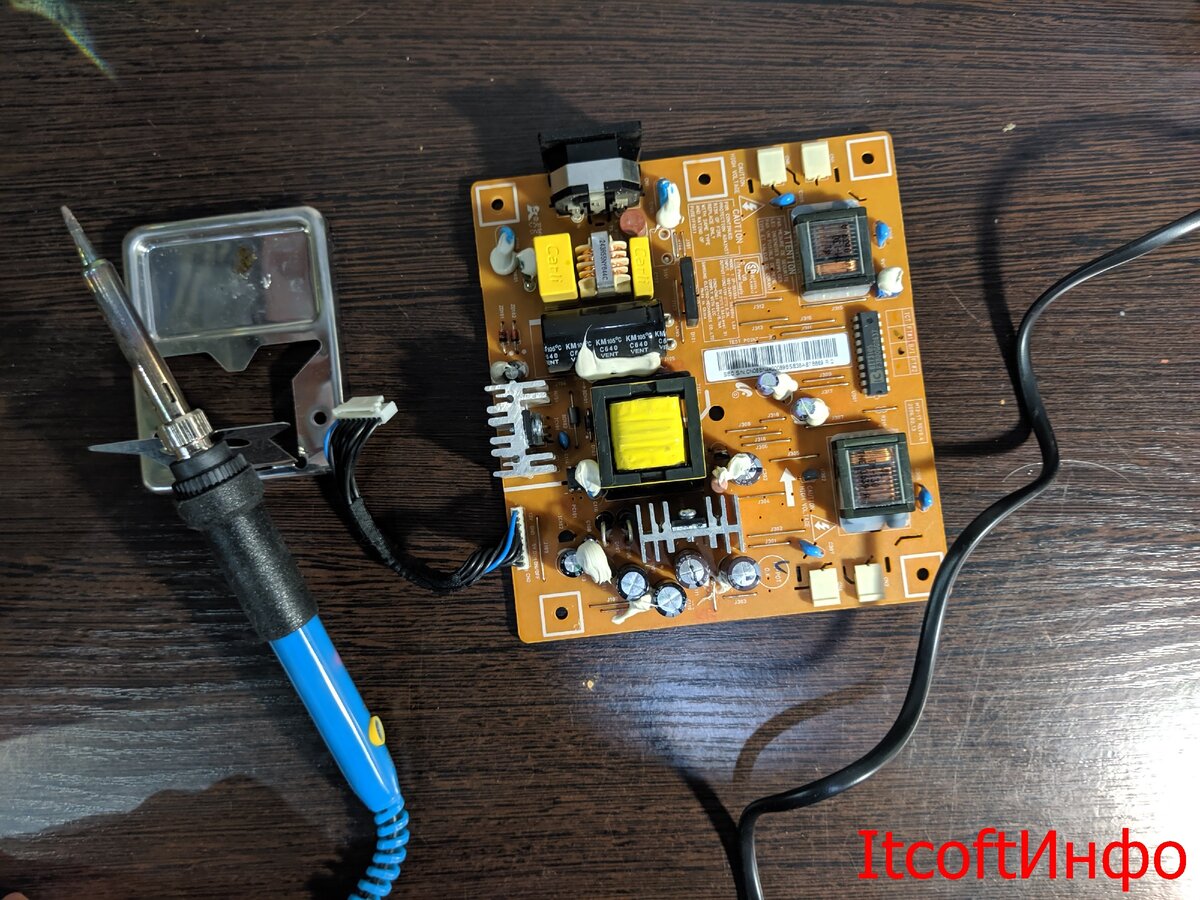 Ремонт монитора своими руками