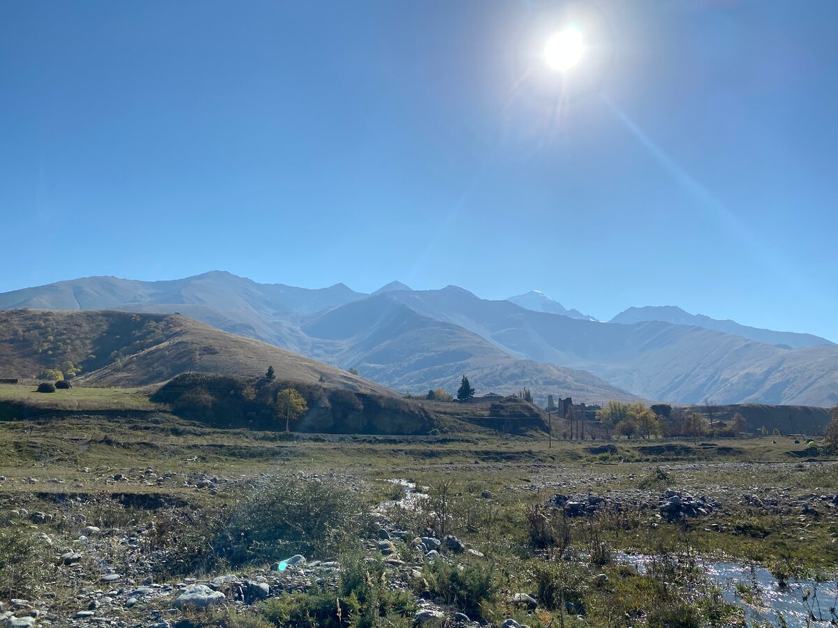 Прекрасные горы Кавказа