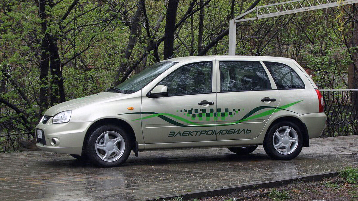 Электрическая Лада Калина