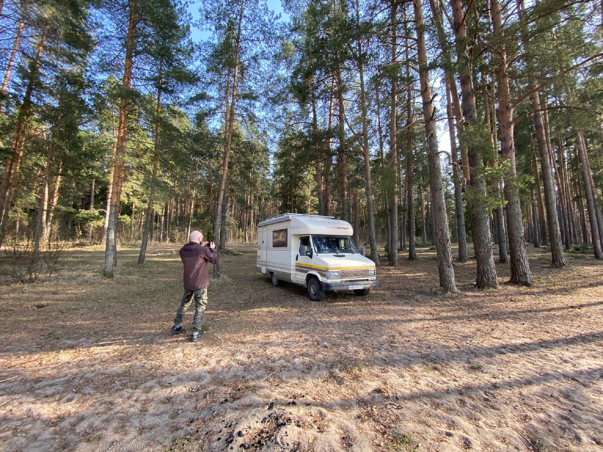 Очень хотелось вырваться из Москвы подальше в лес