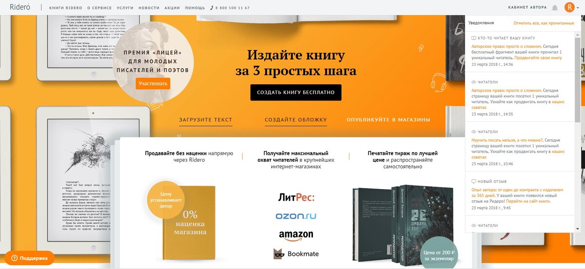 Интерфейс самиздата