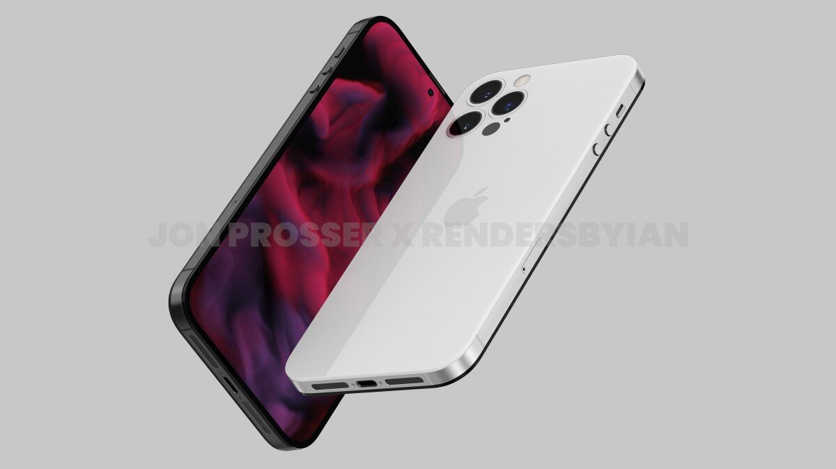 Концепция iPhone 14 по версии GSMarena.com