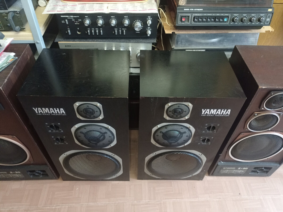 Yamaha NS-1000 MONITOR уже запакованы и скоро отправлены будут