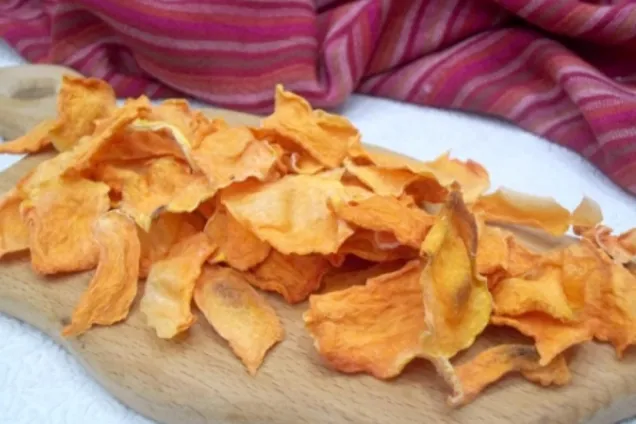 Чипсы из тыквы 