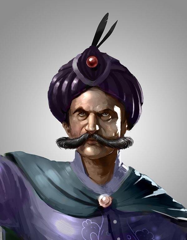 Αμπάς Α' ο Μέγας, Σάχης της Περσίας.  Σύγχρονη τέχνη