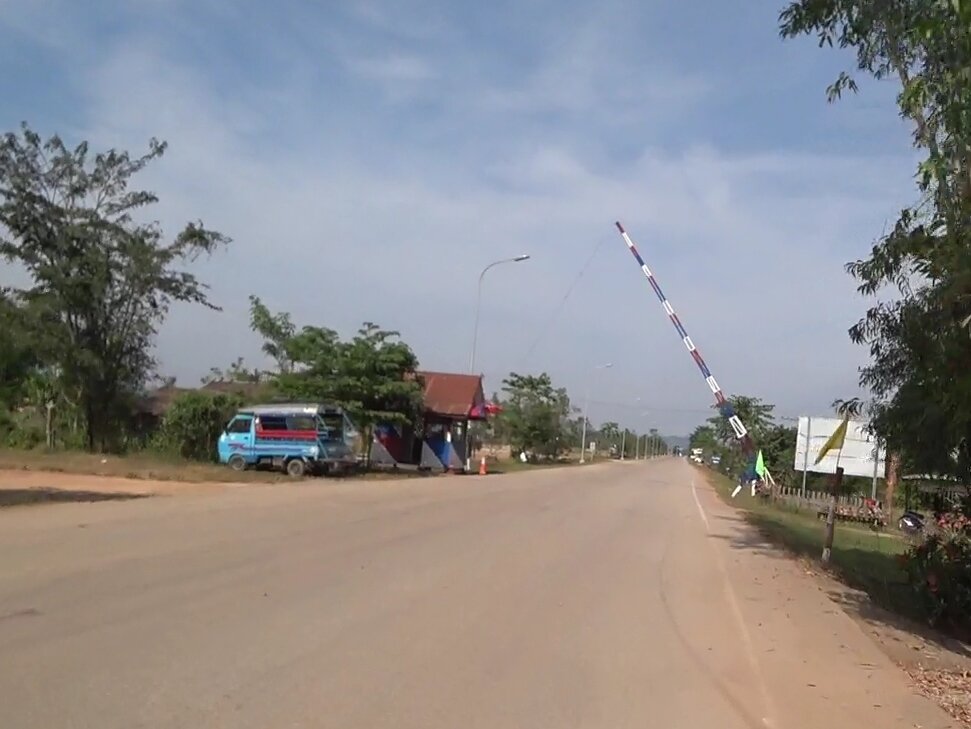 Шлагбаум перед границей