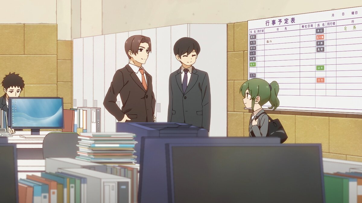 Кадры из аниме