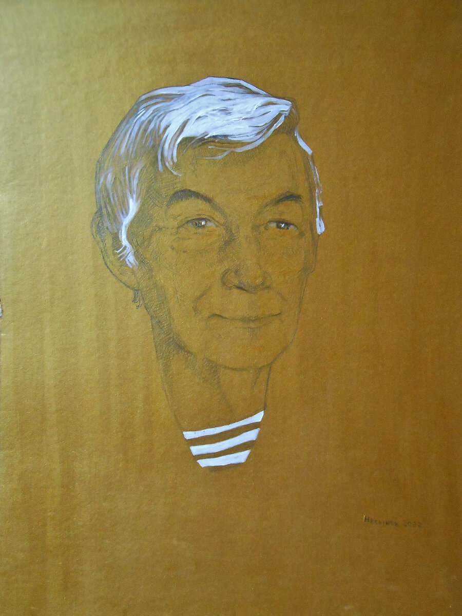 Владислав Иванович Несынов "Портрет Валерия Абдурахмановича Валиева"