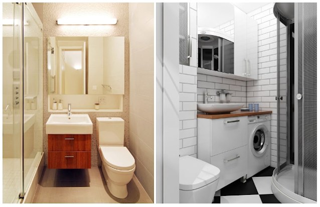 Интерьер ванной комнаты невозможно представить без зеркала. Если подобрать его правильно, то можно сделать маленькую комнату больше, узкую – шире, а тёмную – светлее.-2