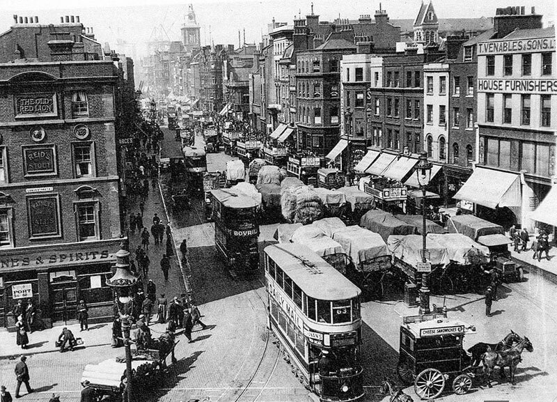 Лондон. Cтарое фото