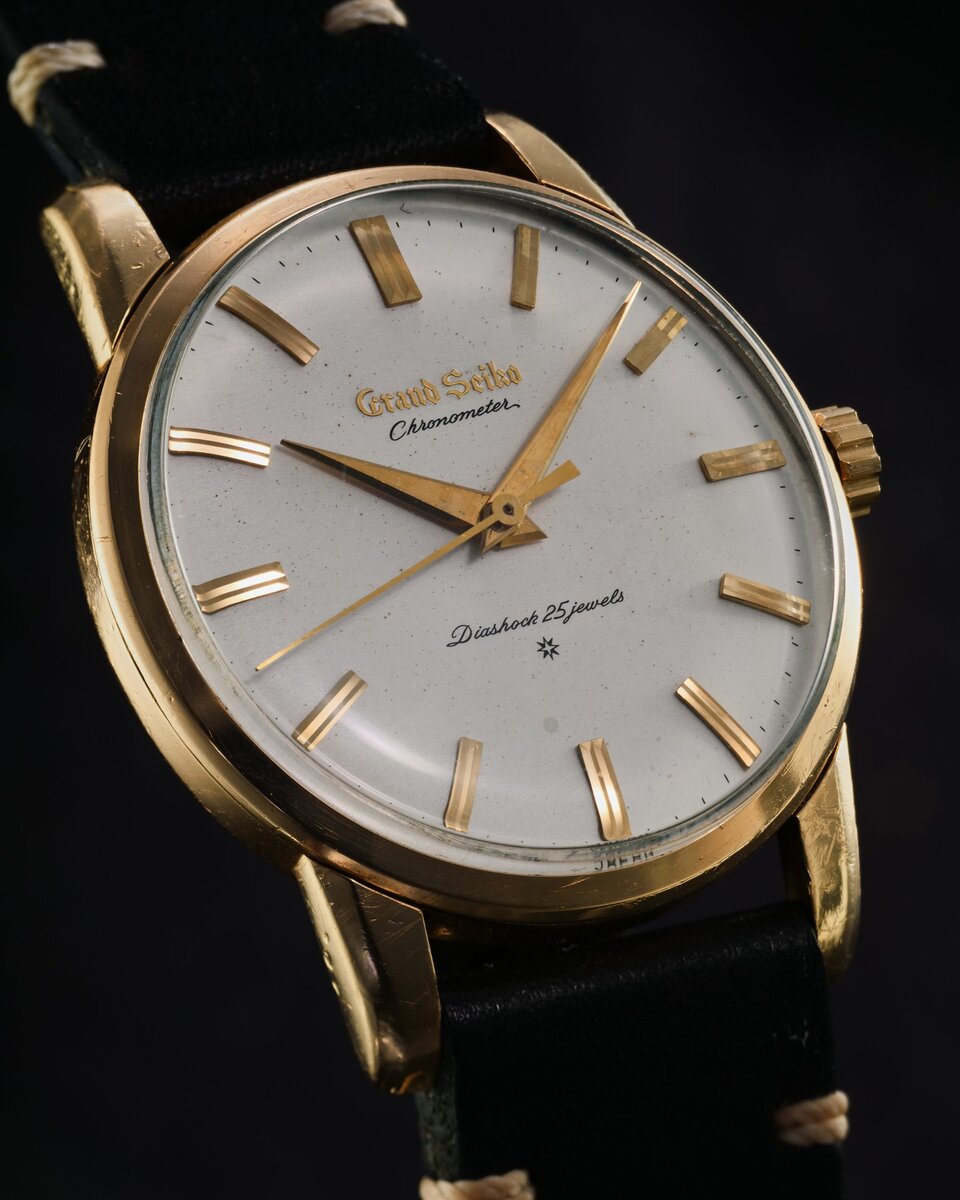 Одна из первых моделей Grand Seiko, начало 1960-х годов. Фото позаимствовано из интернета