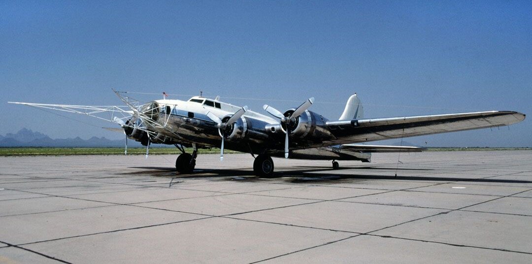 B-17 Flying Fortress 34-й эскадрильи "Black Bat"