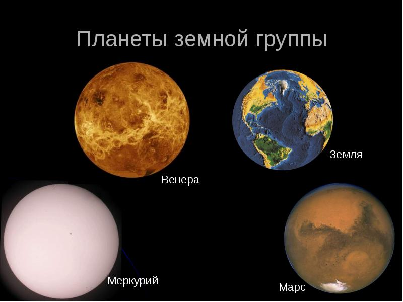 Земная группа названия. Планеты земной группы солнечной системы Меркурий. Земная группа планет солнечной системы.