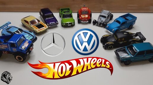 Рубрика Доработка 10 Машин Hot Wheels №23 Mercedes Volkswagen