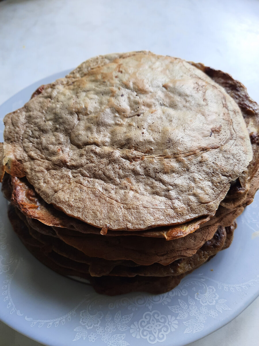 Часть печёночных коржей