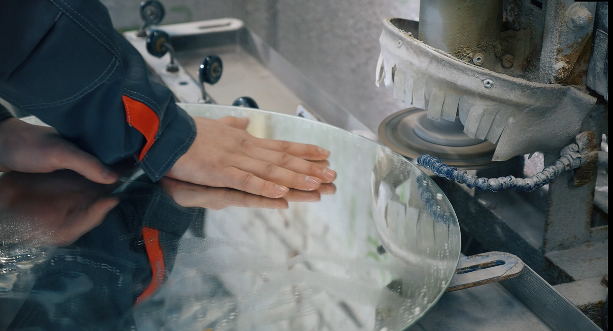 Процесс шлифовки