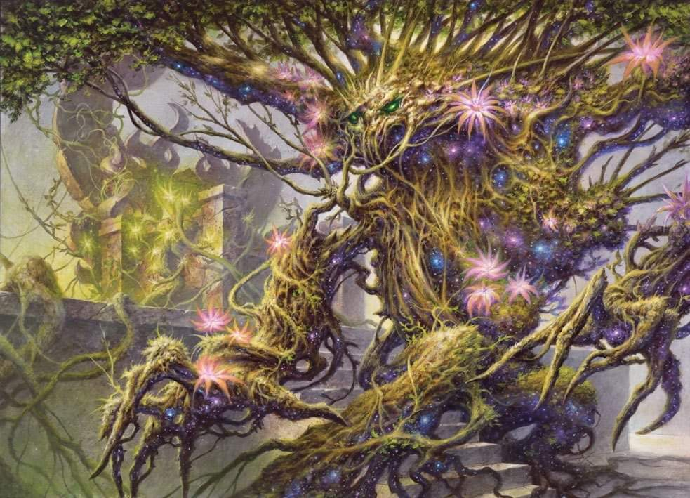 Nyxbloom Ancient (Theros Beyond Death) - art by Filip Burburan