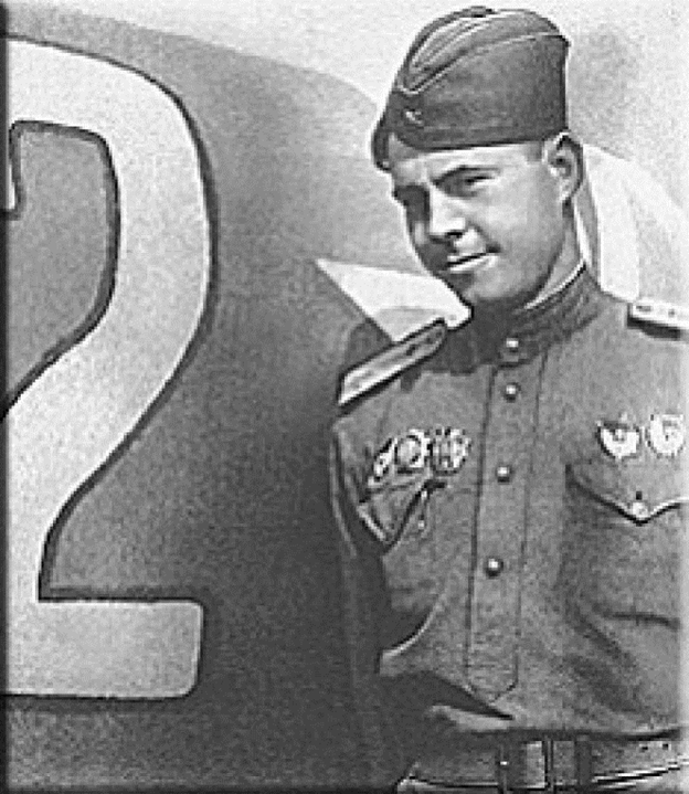 Георгий Береговой на фронте