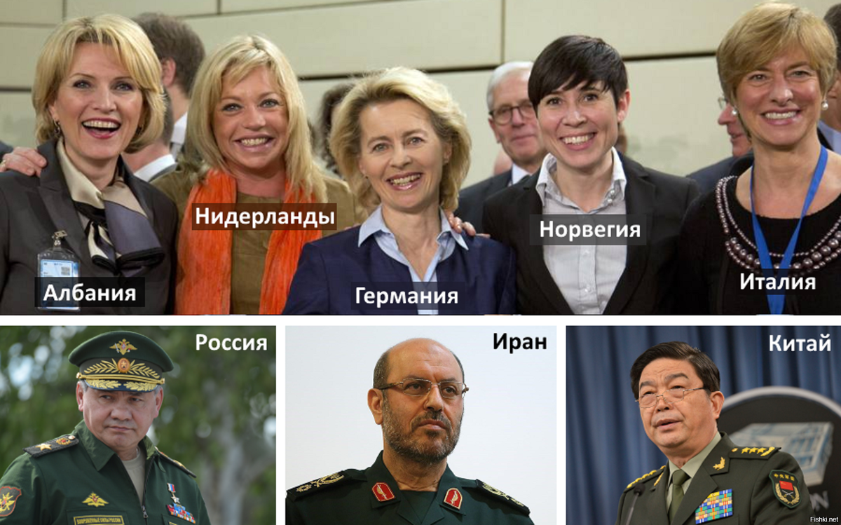 Министры обороны Европы женщины фото