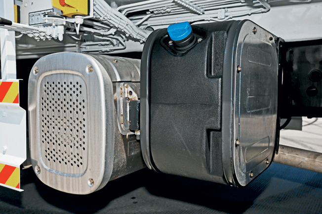 Нейтрализация ОГ по технологии SCR, с AdBlue, без сажевого фильтра