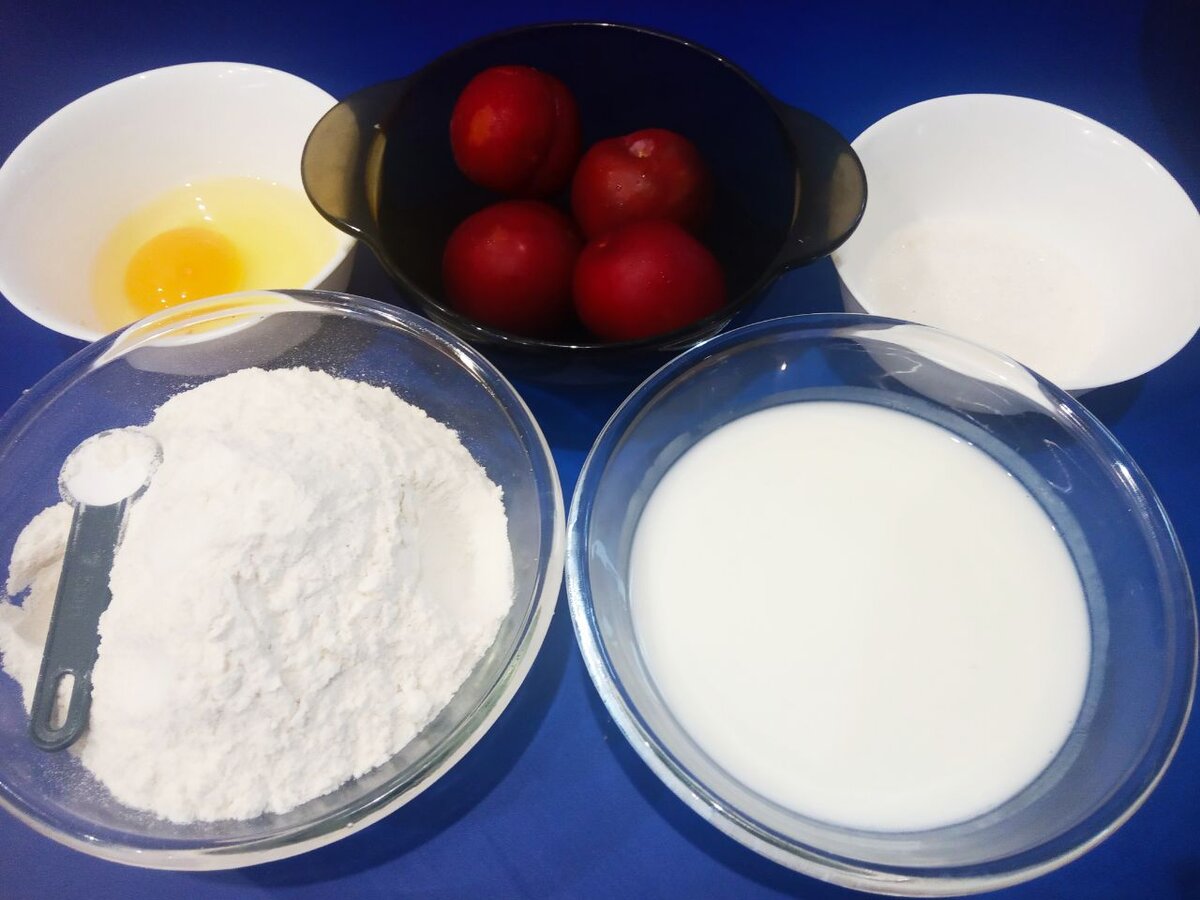 Ингредиенты для оладий