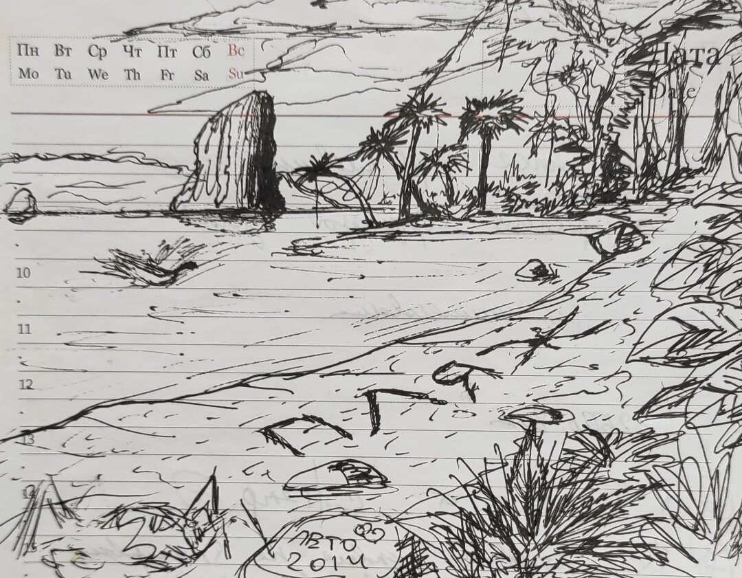 Воплощал свои мечты на бумаге. Ежедневник. 