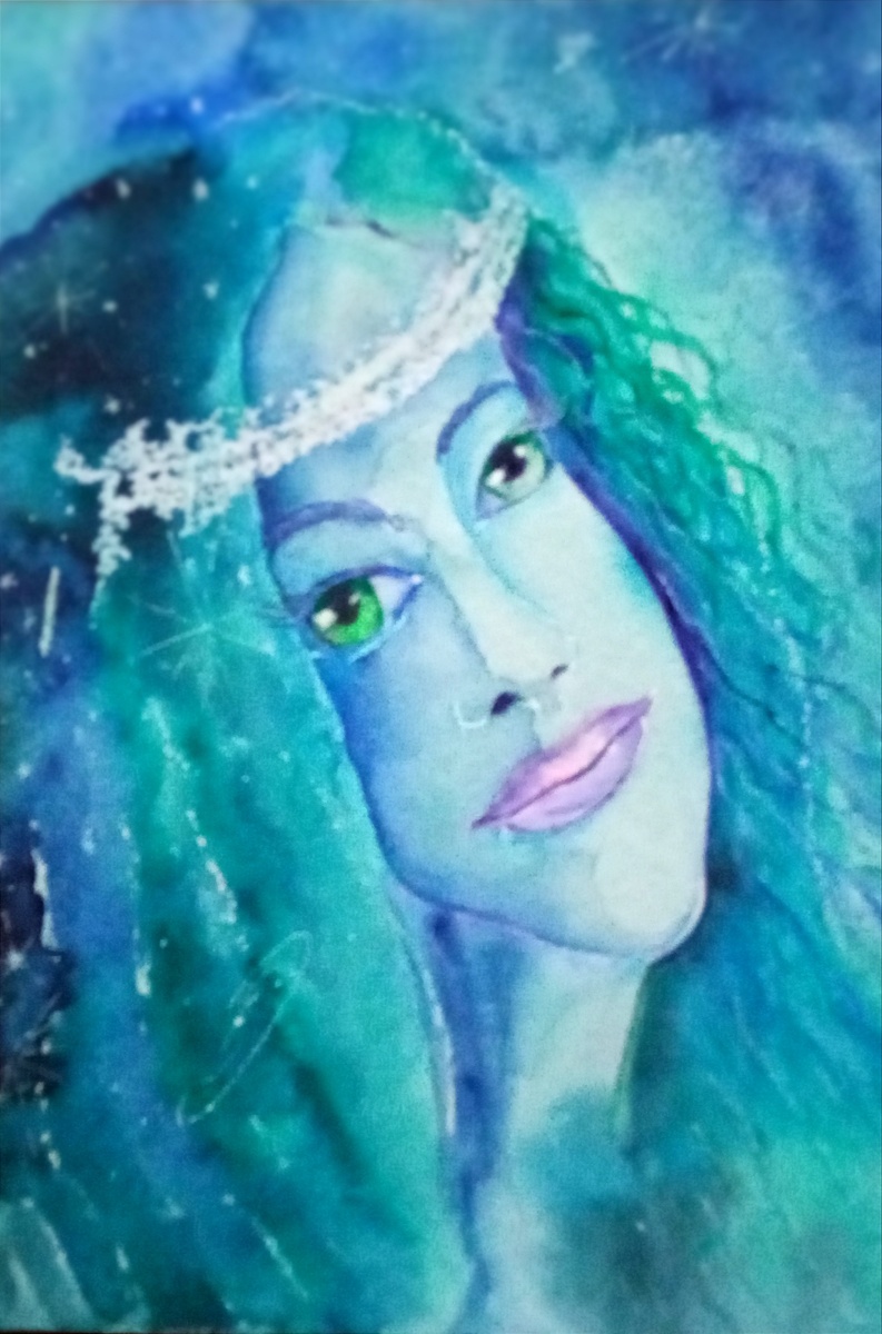 Акварель.Дающая надежду и чистоту нашим помыслам...верь и ты найдешь свой путь...