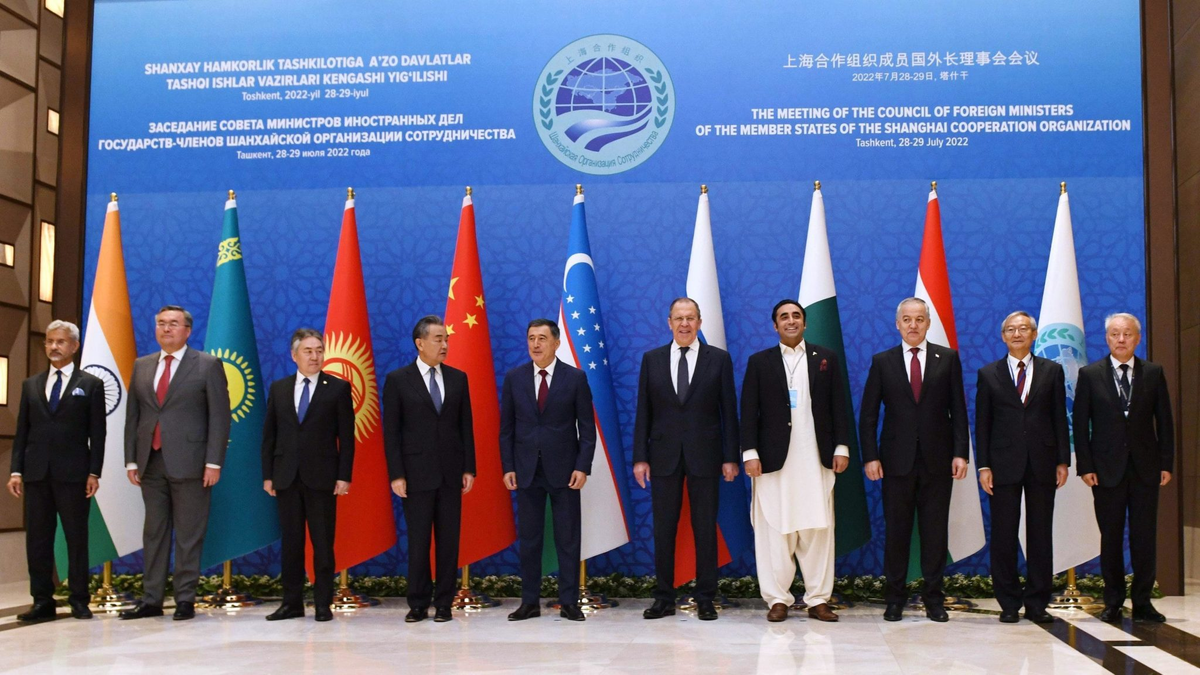 Совет мининдел ШОС, Ташкент, 28-29 июля 2022 г.