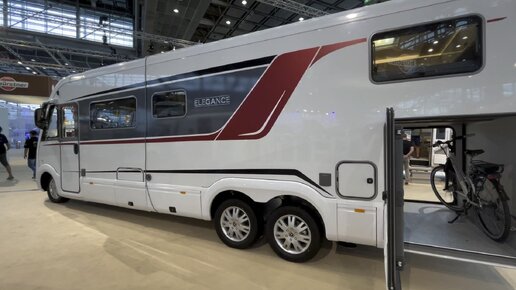 Обзор автодома Bürstner Elegance. модель 2023 года. выставка Caravan Salon