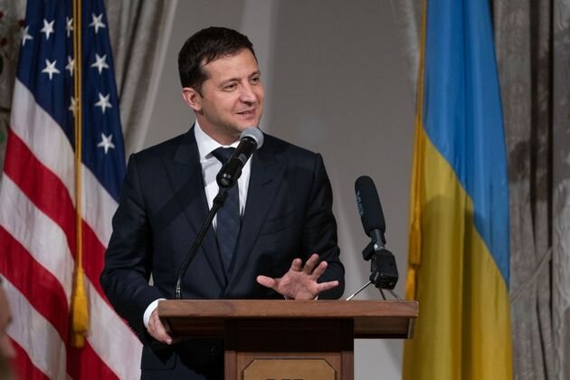    Владимир Зеленский во время визита в США President.gov.ua