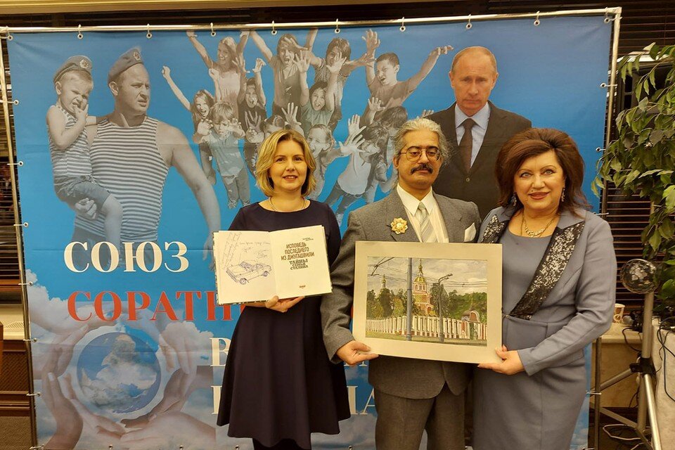     Селим, Лана Паршина и Надежда Журавлева. Фото: из архива героя публикации