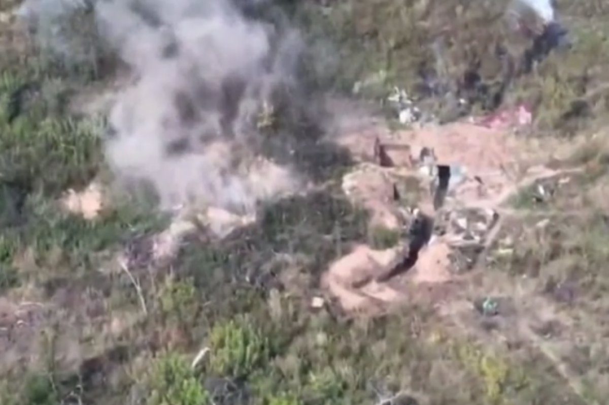    Дрон-камикадзе отряда «Викинг» уничтожил минометный расчет ВСУ