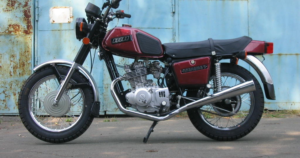 Последний проект мотоциклов ИЖ - Планета 7