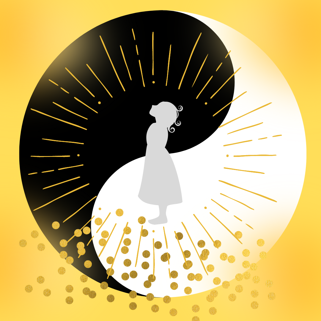 Справа Свет, слева Тьма