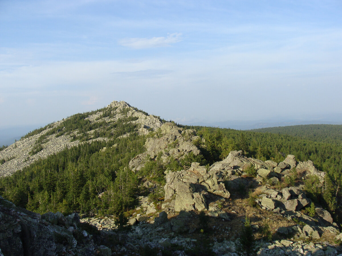 Хребет Ицыл. Жара, фото В. Мухина