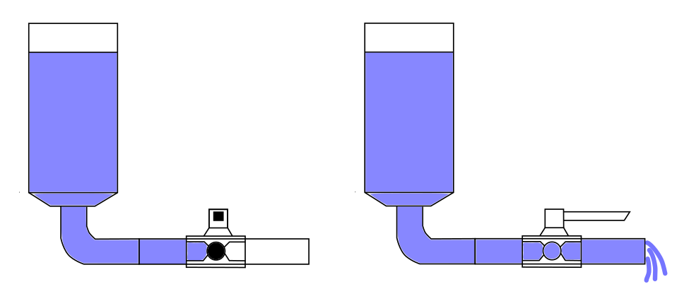 Принцип работы транзистора аналогичен работе шарового крана