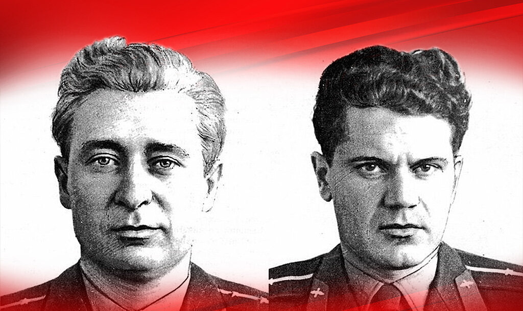 Слева направо: Капустин, Янов