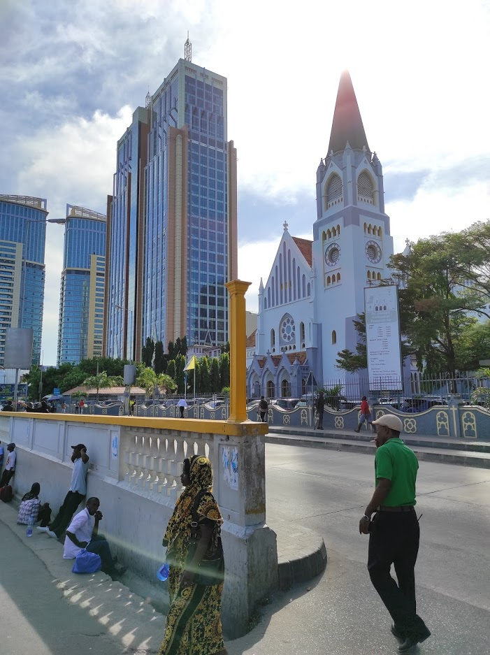 Возле причала в Дар-эс-Саламе.