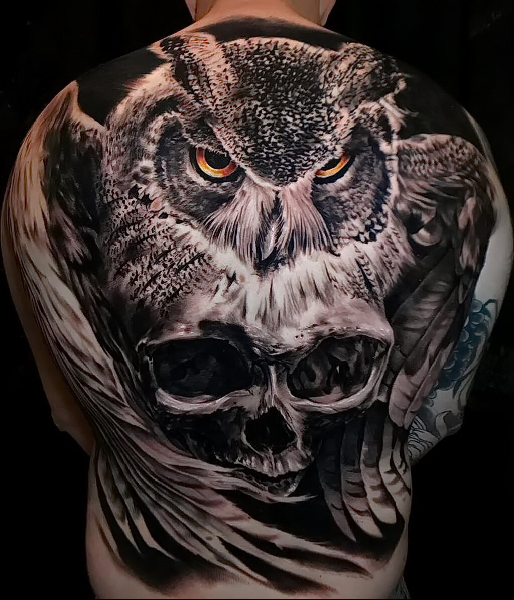 Значение татуировки с изображением совы