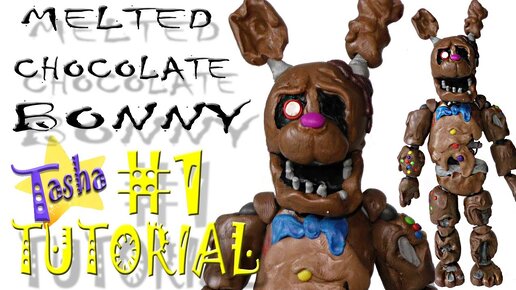 Как слепить Фокси ФНАФ из пластилина Туториал 1 Foxy FNAF from clay Tutorial 1