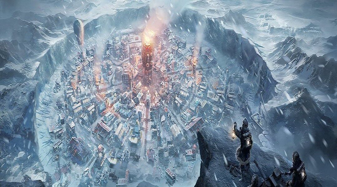 Rise russian. Морозные земли. Frostpunk на краю морозные земли. Фростпанк панорамы рисовка. Хуманизация Frostpunk.