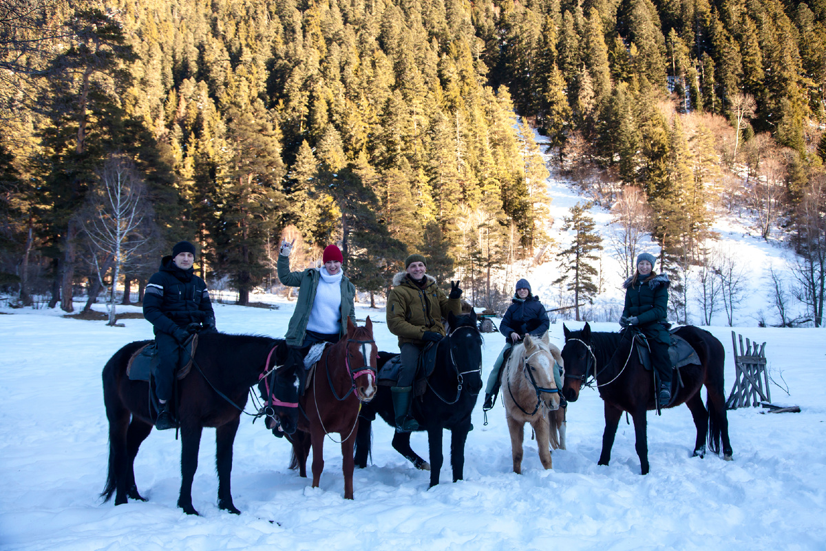 Конный поход в Архызе