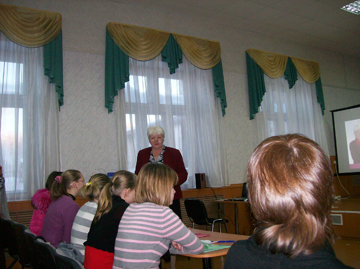 На фото я и часть моей аудитории