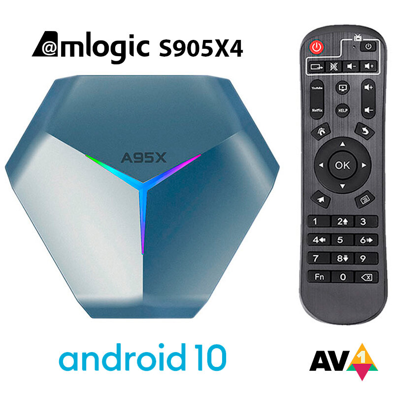 A95X F4 с Amlogic S905X4 на Android 10