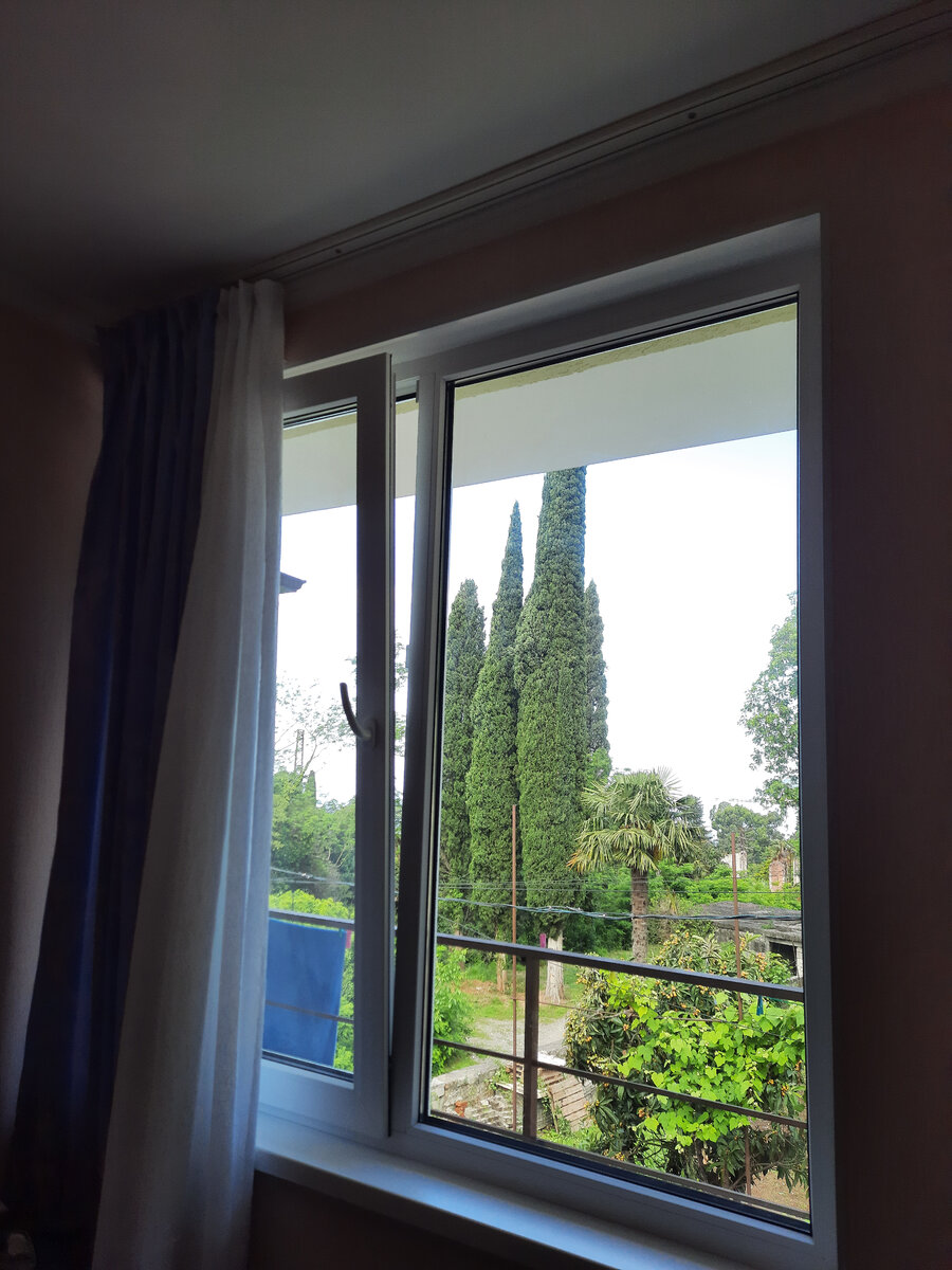 Вид из окна номера