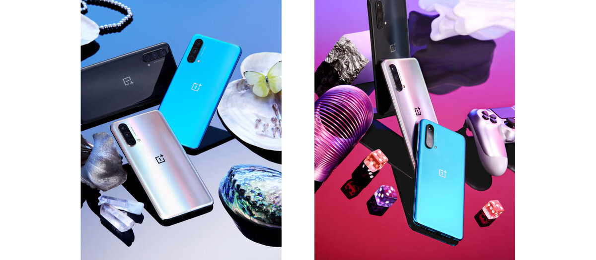 OnePlus Nord CE 5G в трёх цветах